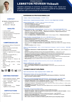 CV - LEBRETON Thibault